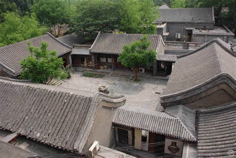 四合院住宅|北京四合院的建筑布局与居住文化